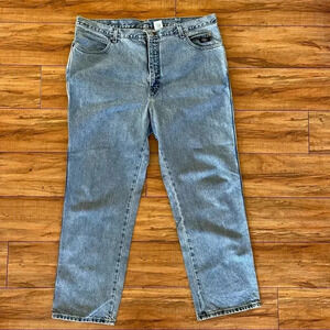 Harley Davidson Light Blue Jeans Men size 42x30 Made in USA